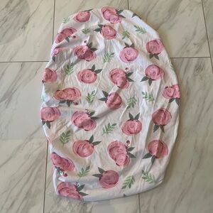 Copper Pearl Rose Changing Pad Cover